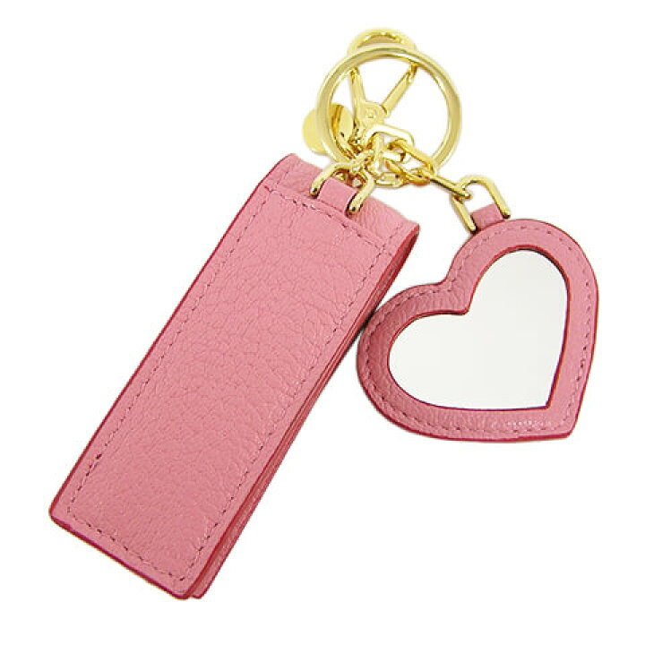 楽天市場】ミュウミュウ MIU MIU レディース リップケース＆キーリング 