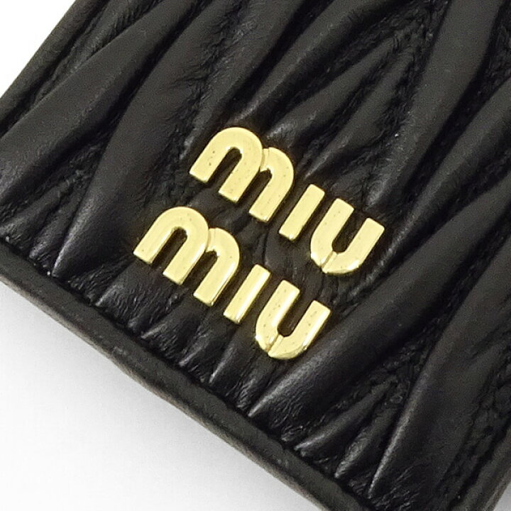 楽天市場】ミュウミュウ MIU MIU レディース カードケース MATELASSE  