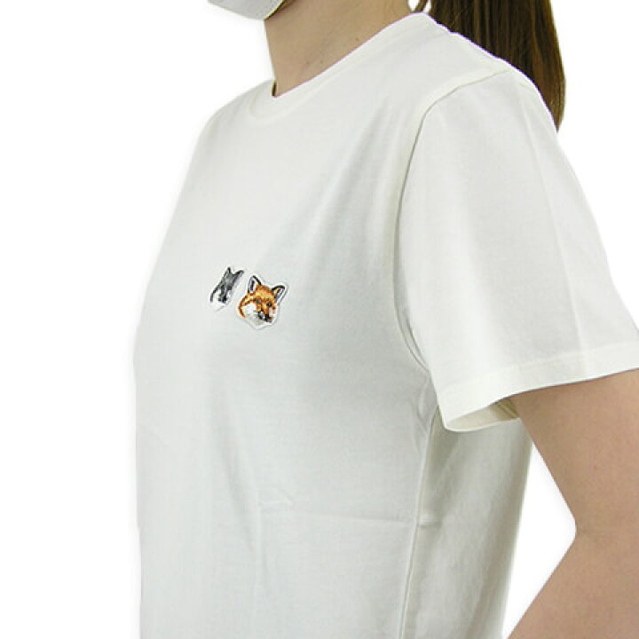楽天市場】メゾンキツネ MAISON KITSUNE レディース Tシャツ BU00103 
