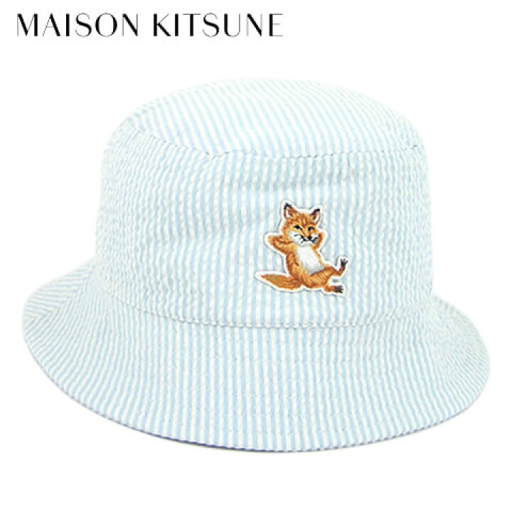 楽天市場】メゾンキツネ MAISON KITSUNE ユニセックス ハット CHILLAX 