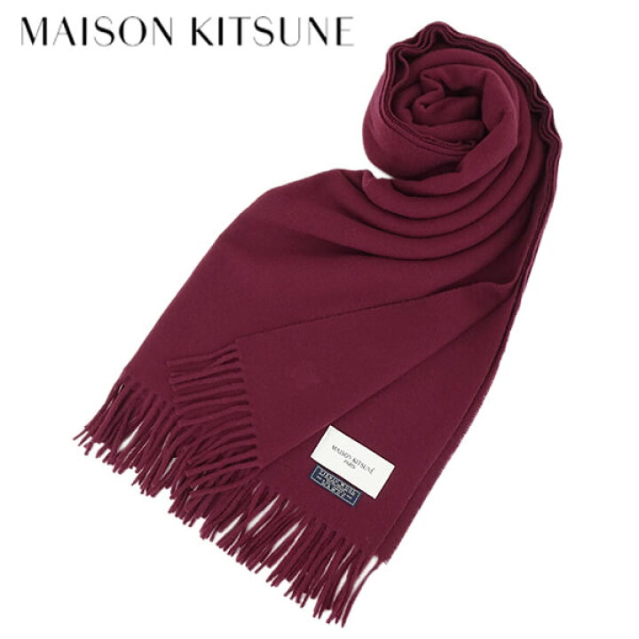 楽天市場】メゾンキツネ MAISON KITSUNE メンズ マフラー SMALL FOX 