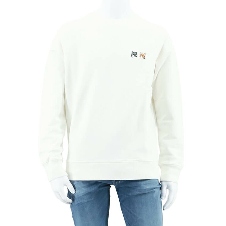 楽天市場】メゾンキツネ MAISON KITSUNE メンズ スウェットシャツ 