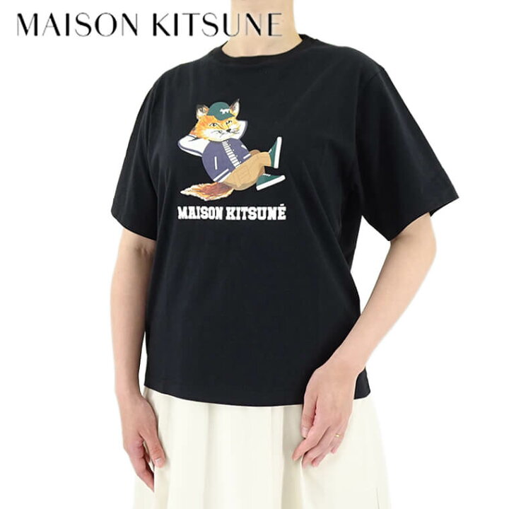 楽天市場】メゾンキツネ MAISON KITSUNE レディース Tシャツ DRESSED  