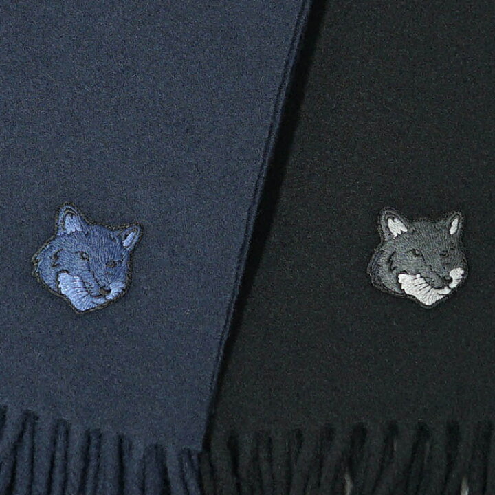 楽天市場】メゾンキツネ MAISON KITSUNE レディース メンズ マフラー 
