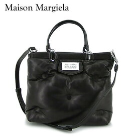 【4/20限定！2人に1人が当選★エントリーで最大100％ポイントバック】 メゾンマルジェラ Maison Margiela レディース ショルダーバッグ GLAM SLAM ミニ トートバッグ S56WD0133 P4300 ブラック T8013 グラムスラム ハンドバッグ 小物 プレゼント 誕生日 【2024春夏新作】