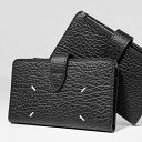 メゾンマルジェラ Maison Margiela メンズ レディース 2つ折り財布 SA1VX0019 P4455 BLACK ブラック T8013 折財布 サ…