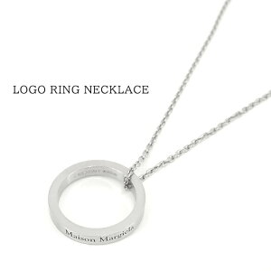 ]}WF Maison Margiela fB[X Y lbNX LOGO RING NECKLACE SM1UU0035 SV0158 Vo[ 951 S O lbNX ANZT[ `F[ y_g Vo[925  v[g 
