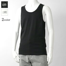 エムエムシックス メゾンマルジェラ MM6 Maison Margiela UNDERWEAR メンズ タンクトップ MJD350020 BLACK ブラック 001 OFF WHITE オフホワイト 101 ニューメリックロゴ ノースリーブ ストレッチ 【2026春夏新作】