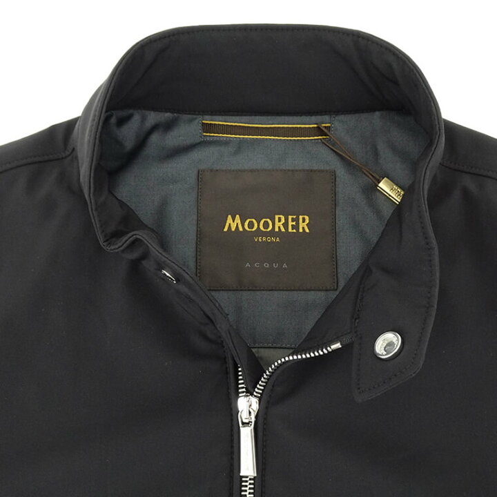 楽天市場】ムーレー MooRER メンズ ブルゾン VANGI KN ブラック NERO 