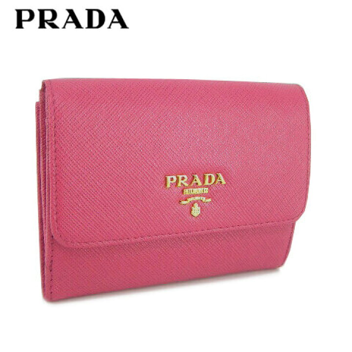楽天市場】プラダ PRADA 折財布 サイフ SAFFIANO METAL 1MH523 QWA  