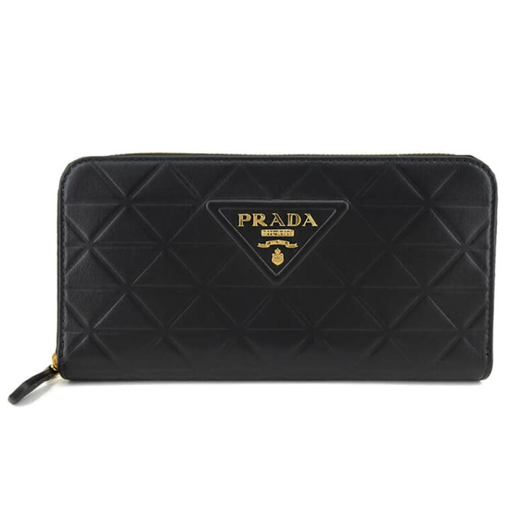 楽天市場】プラダ PRADA レディース 長財布 SOFT CALF TRIAN 1ML506  