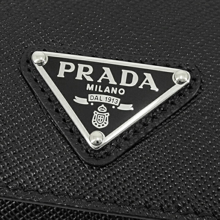 楽天市場】プラダ PRADA メンズ 3つ折り財布 SAFFIANO TRIANG 2MH042 