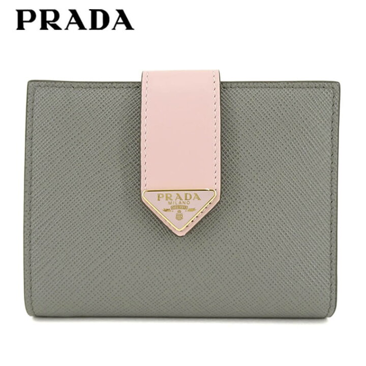 楽天市場】プラダ PRADA レディース 2つ折り財布 SAFFIANO TAB 1MV204  