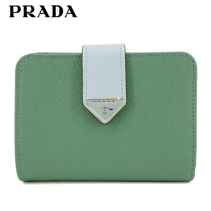 楽天市場】プラダ PRADA レディース 2つ折り財布 SAFFIANO TAB 1ML018  
