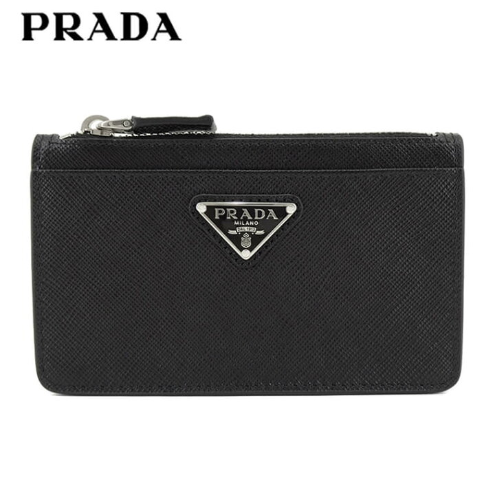 楽天市場】プラダ PRADA メンズ カードケース SAFFIANO TRIANG 2MC084 