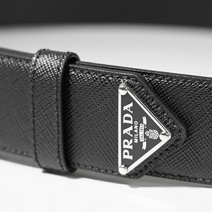 楽天市場】プラダ PRADA メンズ ベルト SAFFIANO 2CC545 053 NERO 