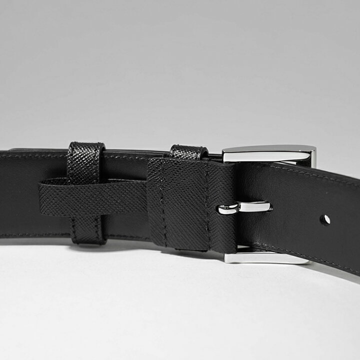 楽天市場】プラダ PRADA メンズ ベルト SAFFIANO 2CC545 053 NERO 