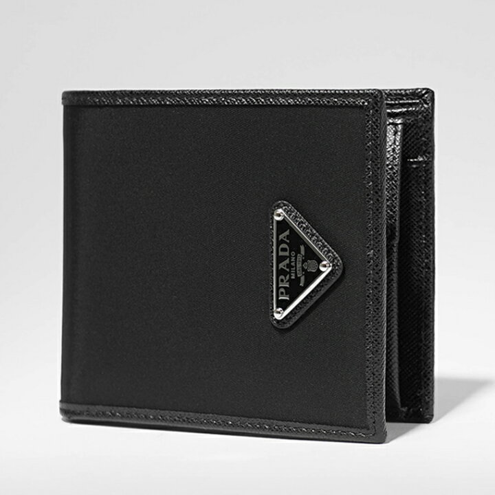 楽天市場】【1/15限定！ポイント9倍】 プラダ PRADA メンズ 2つ折り 