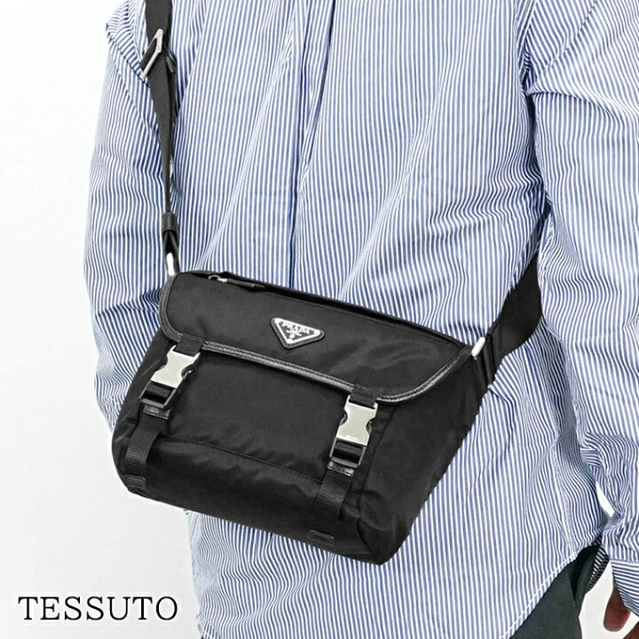 楽天市場】プラダ PRADA メンズ レディース ショルダーバッグ TESSUTO 