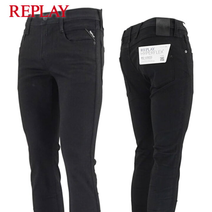 楽天市場】リプレイ REPLAY メンズ ジーンズ M914Y 661RB01 ウォッシュ 