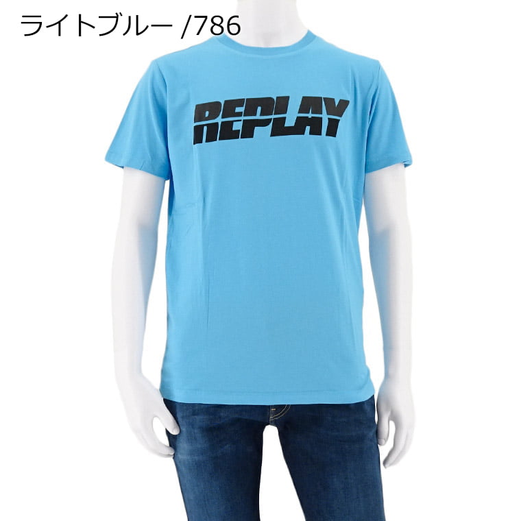 楽天市場】【ポイント5倍】 リプレイ REPLAY メンズ Tシャツ M6469 