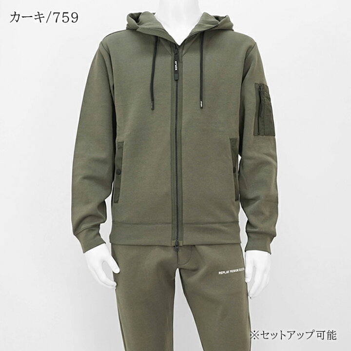 楽天市場】【3/30限定！ポイント8倍】 リプレイ REPLAY メンズ ジップ 