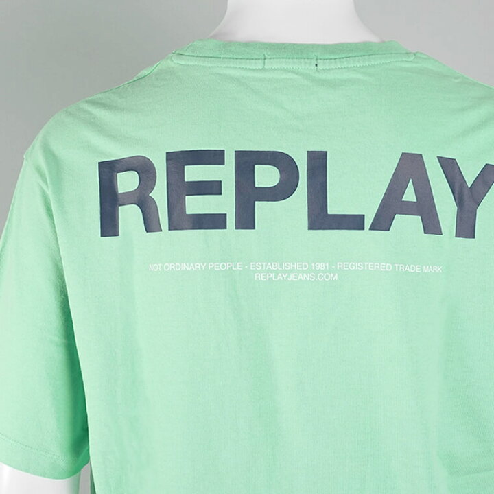 楽天市場】リプレイ REPLAY メンズ Tシャツ M6815 22662G ネイビー 277  