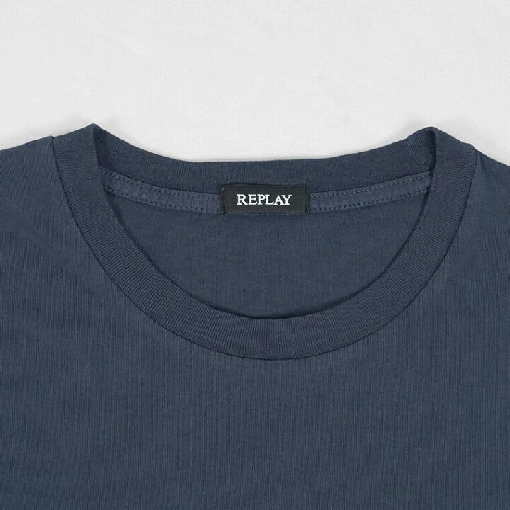 楽天市場】リプレイ REPLAY メンズ Tシャツ M6815 22662G ネイビー 277  