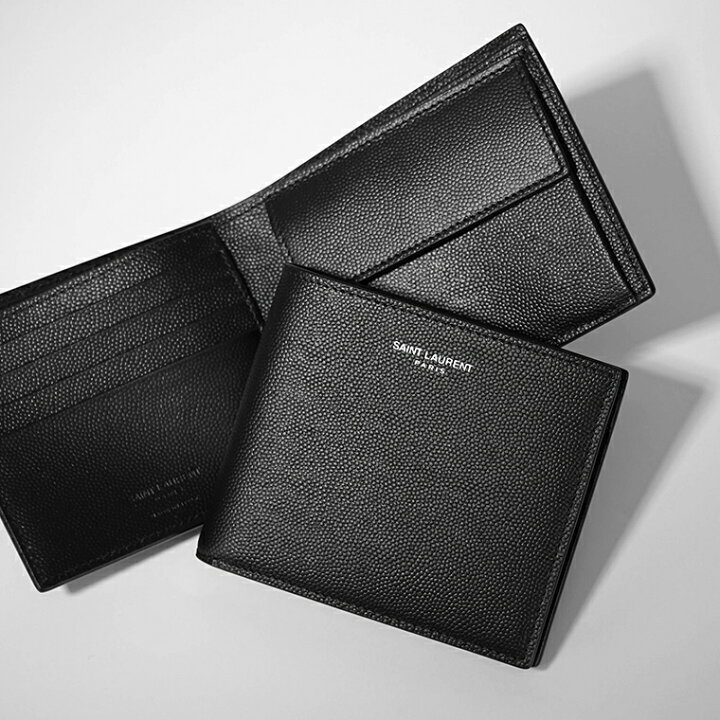 楽天市場】サンローラン SAINT LAURENT メンズ 2つ折り財布 396303  