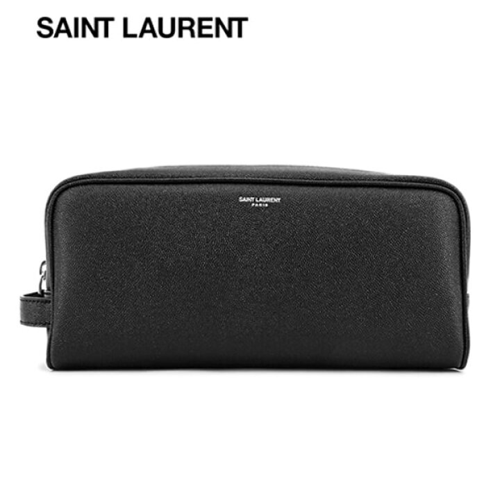 楽天市場】サンローラン SAINT LAURENT メンズ ポーチ YSL COSMETIC 