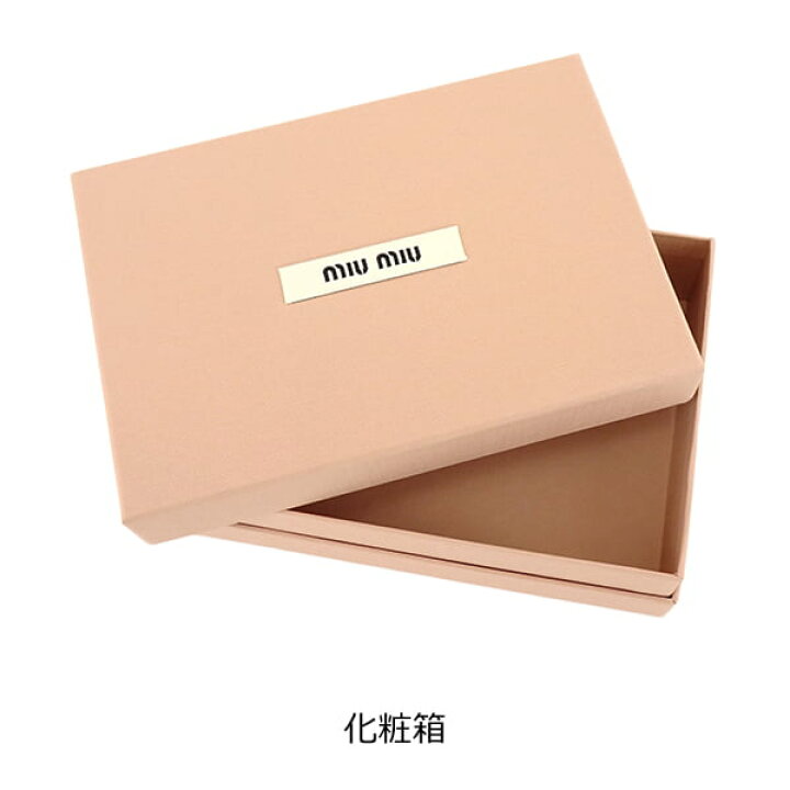 楽天市場】ミュウミュウ MIU MIU レディース 2つ折り財布 MATELASSE 