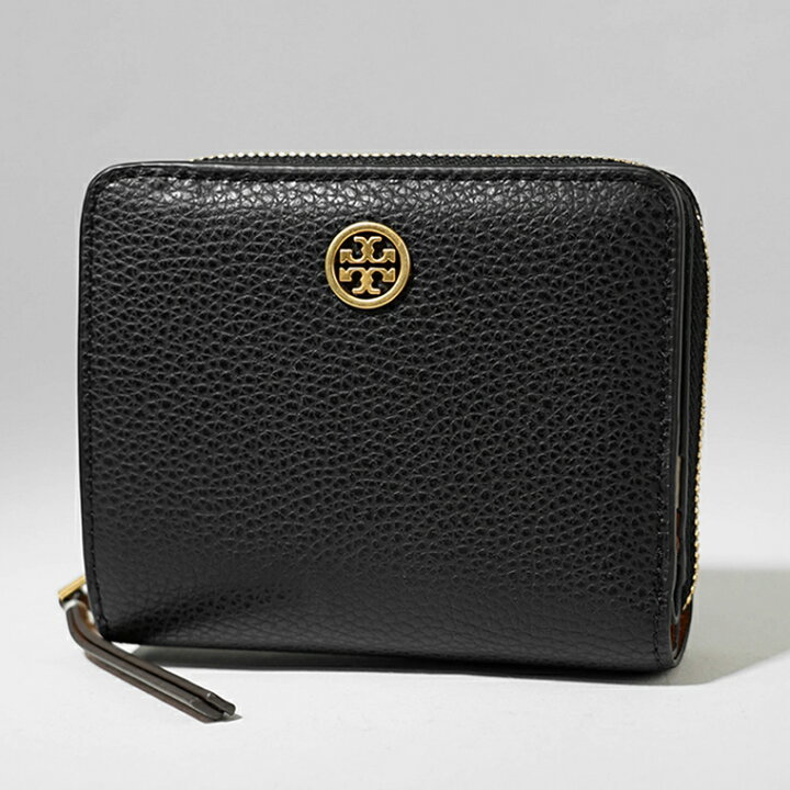 日本未入荷！】Tory Burch トリーバーチ 折財布 ウォレット 黒