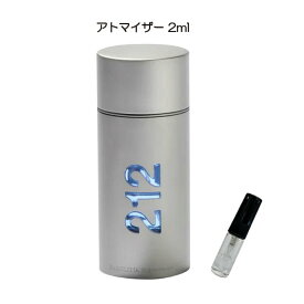 香水 お試し CAROLINA HERRERA キャロライナヘレラ 212 メンズ オーデトワレ お試しサイズ 小分け 付け方 つけ方 レディース メンズ ユニセックス 女性用 男性用 ミニボトル 人気 使い切り 詰め替え 携帯 アトマイザー 2ml rss10