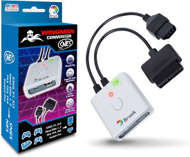 【大感謝祭特別SALE！特価10%OFFクーポン】Brook ウイングマン コンバータ Wingman SNES Super Converter para PS5/PS4/PS3/Xbox Series X/Xbox Series S/Xbox Elite 1&2/Xbox 360/Xbox One/Switch Pro Controller a SNES/NES/SFC/変換アダプター 1年保証 正規代理店