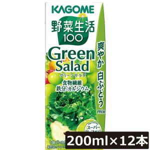 JS ؐ100 O[T_ 200ml 12{JS KAGOME ؐ 1H̖ ؉ʎ~bNX