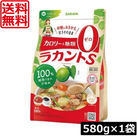 送料無料 サラヤ　ラカントS顆粒 580g　×1袋 　あす楽対応