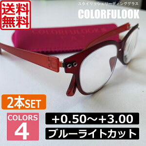 y{|CgAbvz  Vዾ JtbN ×2Zbg (+0.50`+3.00) COLORFULOOK [fBOOX VjAOX u[CgJbg yʃt[