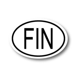 tBh FIN r[NIDE XebJ[iV[jOόϐ STCY c5.5cm× 8cm ȉ~^Cv B@Finland  oCN X[cP[X LYB [bp ObY k G COs 