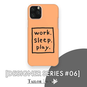 �sDESIGNER SERIES #06�t [�I�����W] �S�@��Ή� �V���v�� �p�� �p�� ��邢 �|�b�v �P�F �p�X�e���J���[ �N���A �n�[�h�P�[�X ������� �w�ʃP�[�X �w�ʌ^ �I���W�i���f�U�C�� Tailor Lily �e�C���[��