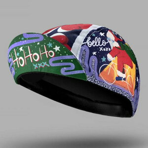 BELLO CYCLIST SANTA ON WHEELS �L���b�v