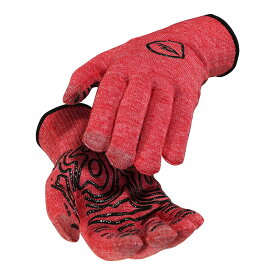 ディフィート Glove ET Wool Blend Adventure ファイアレッド タッチパネル対応