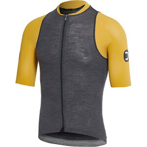 【SALE】ドットアウト Elite Jersey 869.メランジダークグレー/オークライエロー