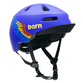 バーン NINO2.0（ニーノ2.0） マットブルーウィング キッズヘルメット