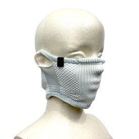 ナルー F5S ホワイト スポーツ用フェイスマスク 日焼け予防 UVカット