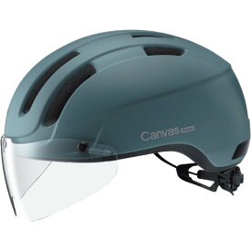 OGKカブト キャンバス スマート(CANVAS-SMART) マットティール ヘルメット UV CUTシールド付