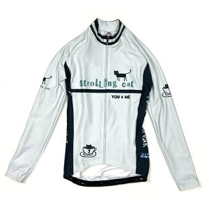 ZuC^A Strolling Cat Lady LS Jersey O[ fB[X