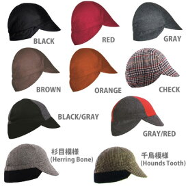 WALZCAPS 耳あてつき4パネル ウール100% 【自転車】【ウェア】【キャップ】【WALZCAPS】