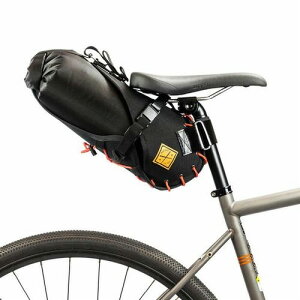 ���X�g���b�v SADDLE BAG+DRY BAG SMALL 8L �u���b�N/�I�����W