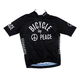 セブンイタリア Peace Bike Jersey ブラック
