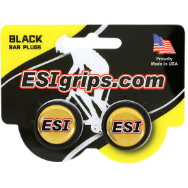 ESIグリップ Bar Plugs Pair Black